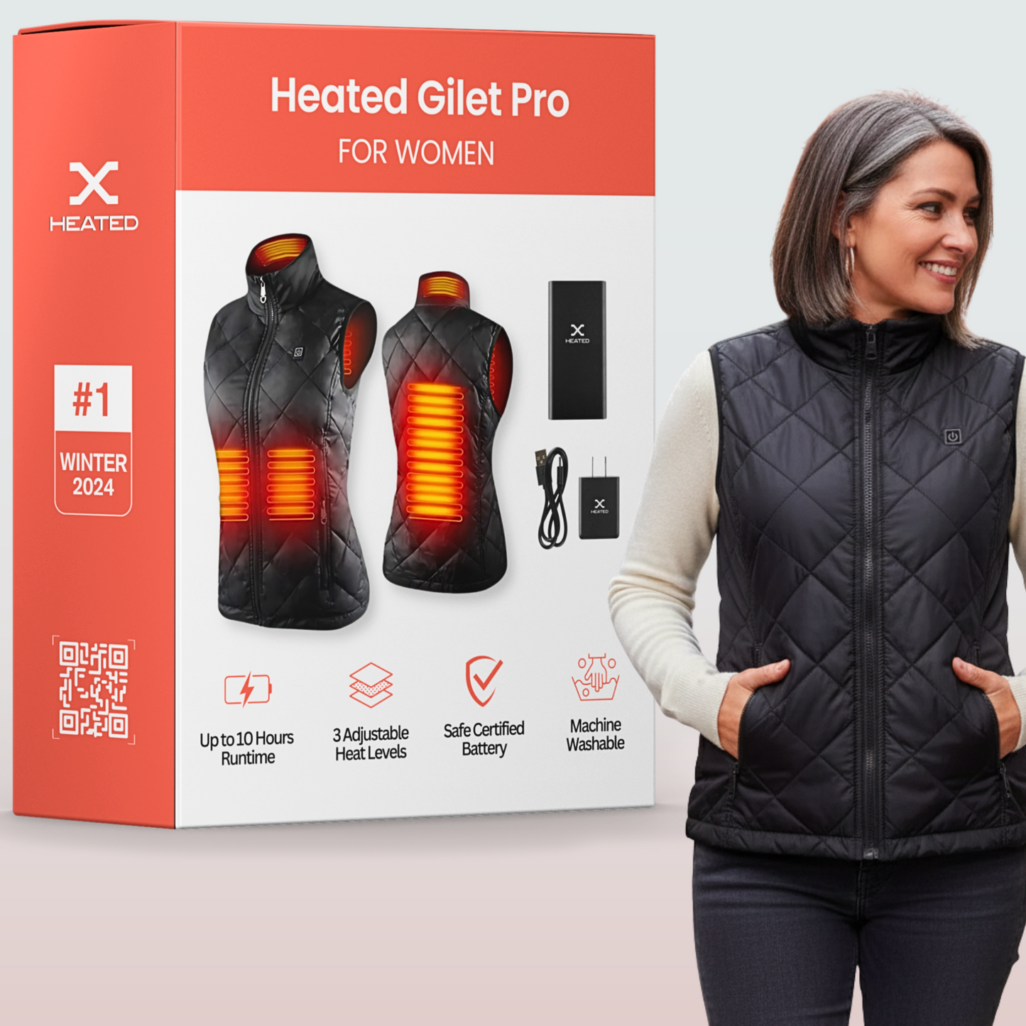 Heated Gilet Pro | Women