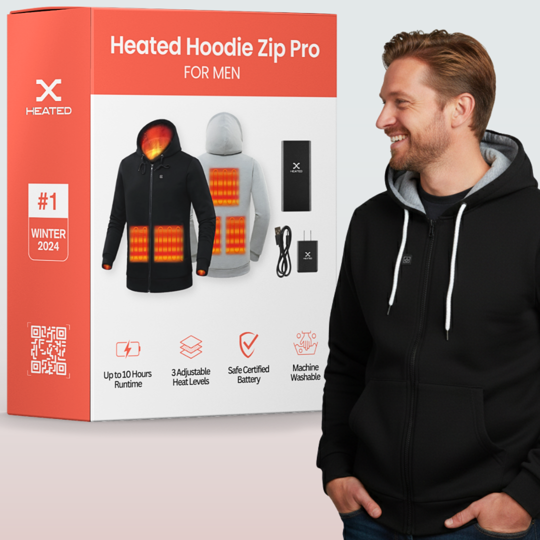 Heated Hoodie Zip Pro | Men