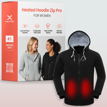 Heated Hoodie Zip Pro | Women