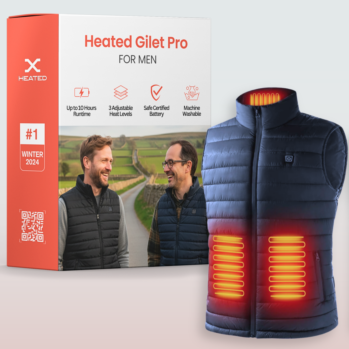 Heated Gilet Pro | Men