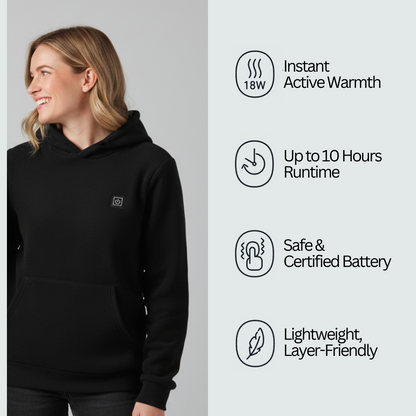 Heated Hoodie Pro | Women
